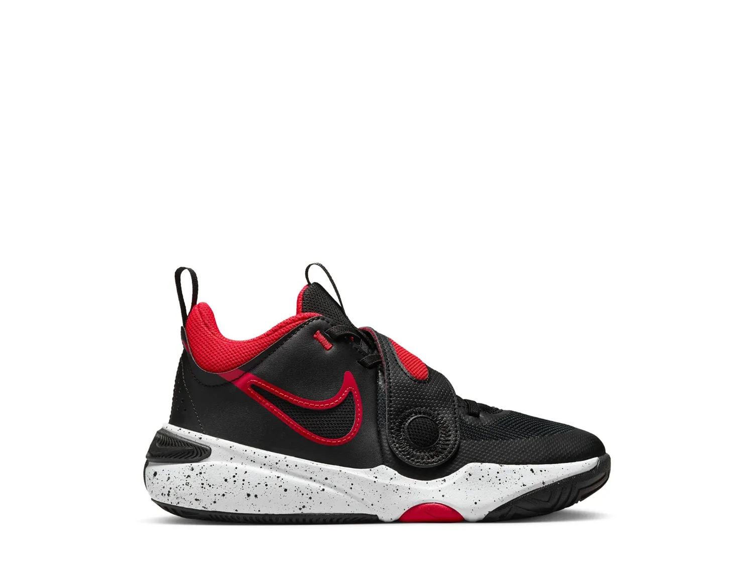 

Кроссовки Team Hustle D 11 Basketball Sneaker Nike, черный/красный