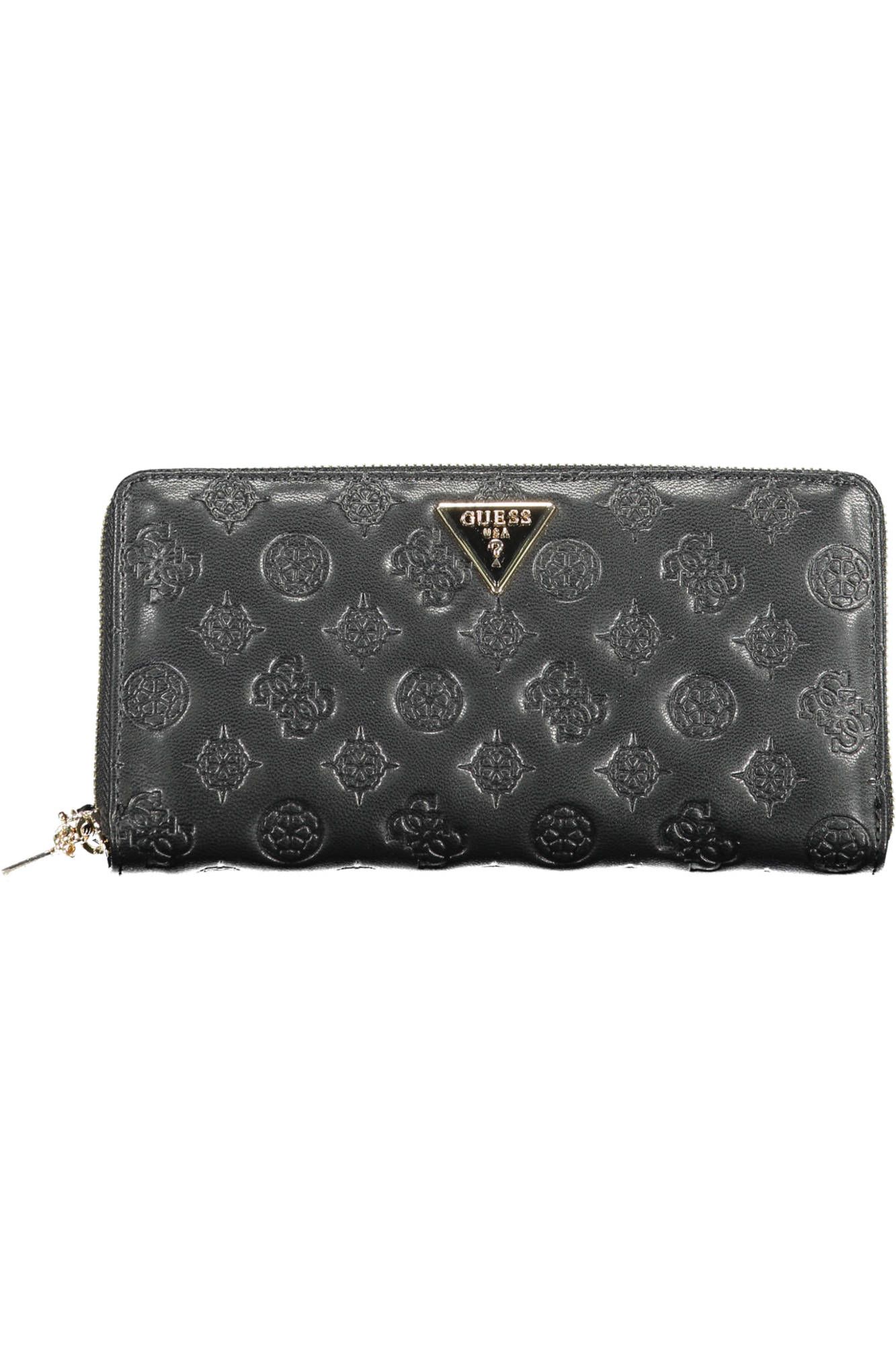 

Черный женский кошелек из полиуретана Guess Shoes