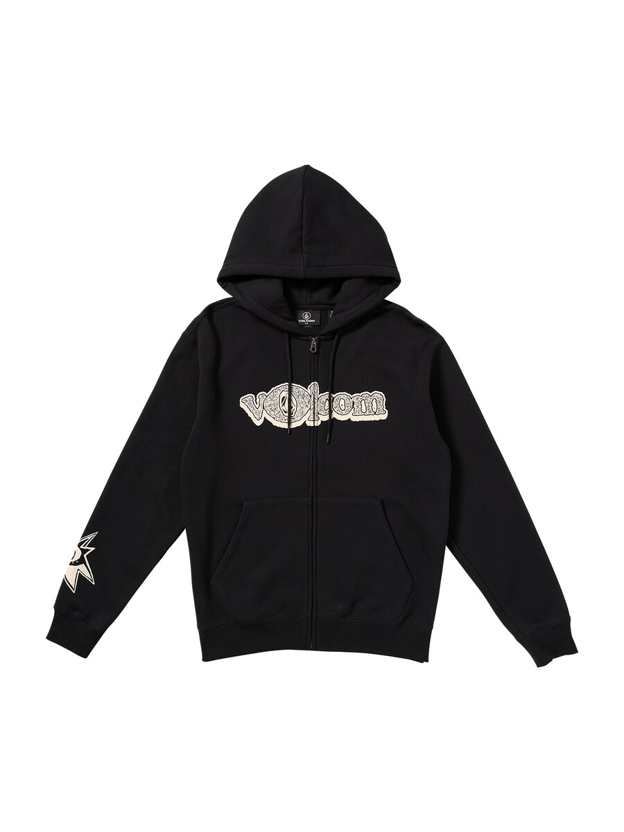 

Толстовка с капюшоном на молнии Volcom, черный