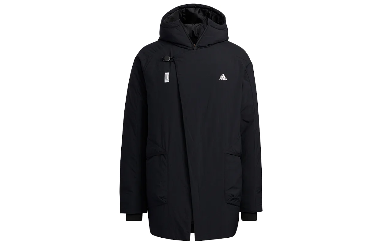 Adidas Пуховик зимний мужской черный серии Wuji — фото 2