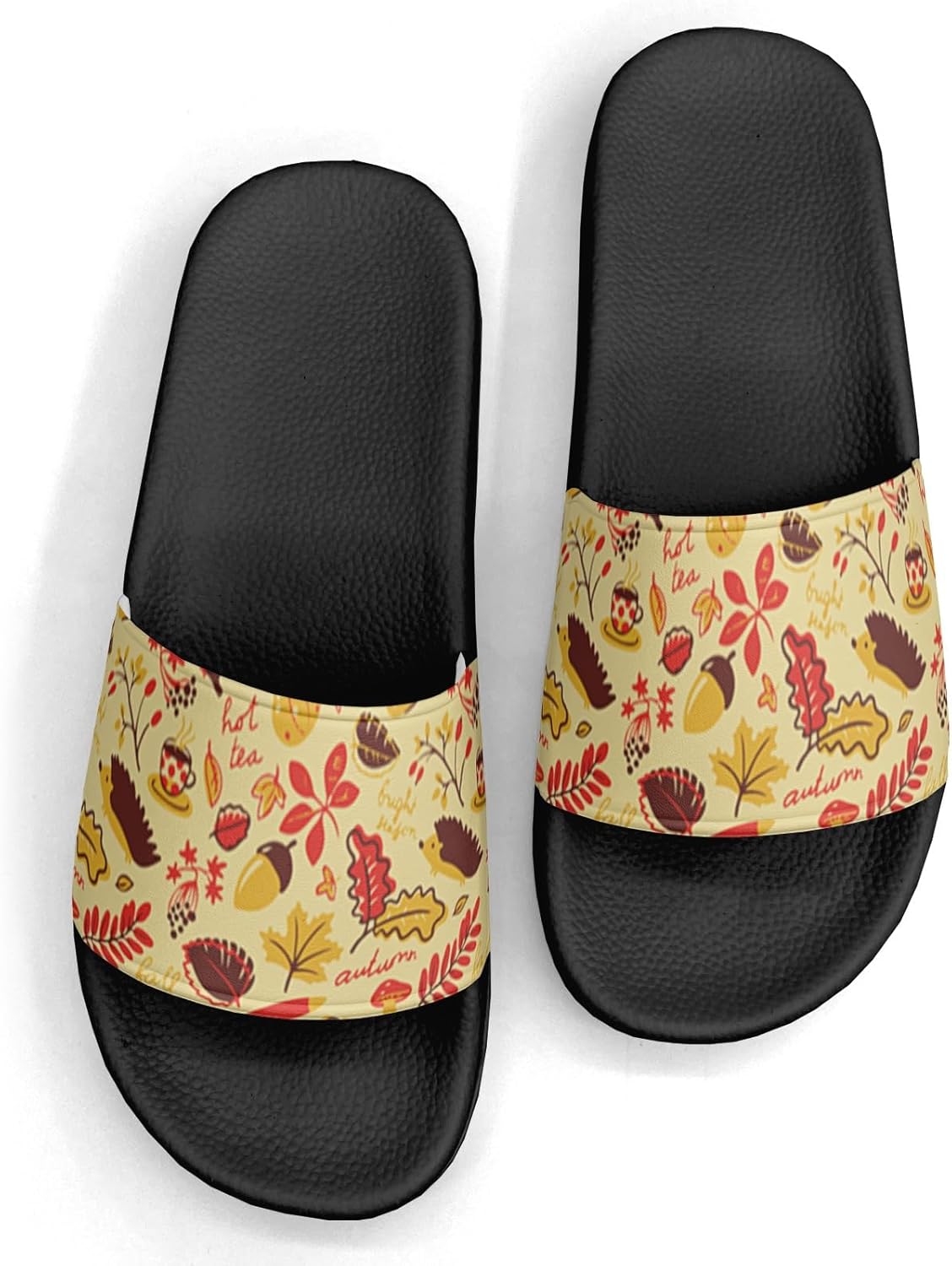 

Тапочки с дизайном грибных птиц, сандалии для женщин и мужчин, повседневные спортивные сандалии для бассейна, душа, для дома и улицы Generic, Mushroom Birds