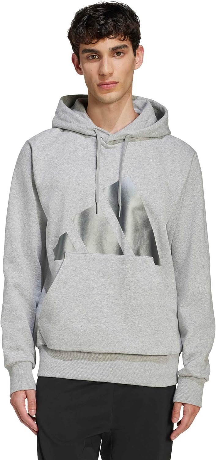 

Мужская толстовка с капюшоном Essentials HLD JVI20 Adidas, серый