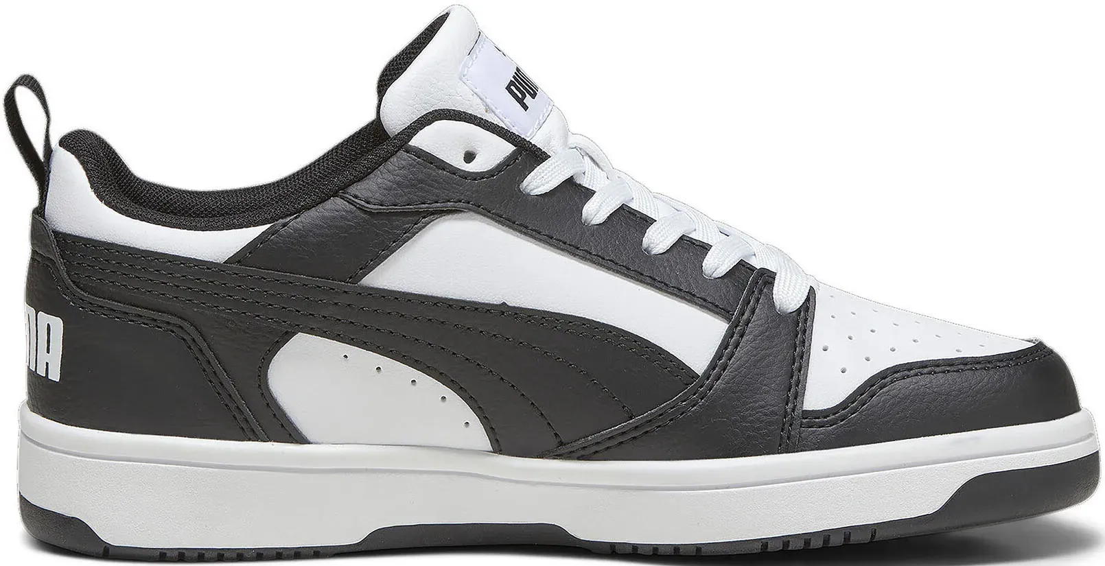 Кроссовки PUMA "REBOUND V6 LO JR", белый — фото 3
