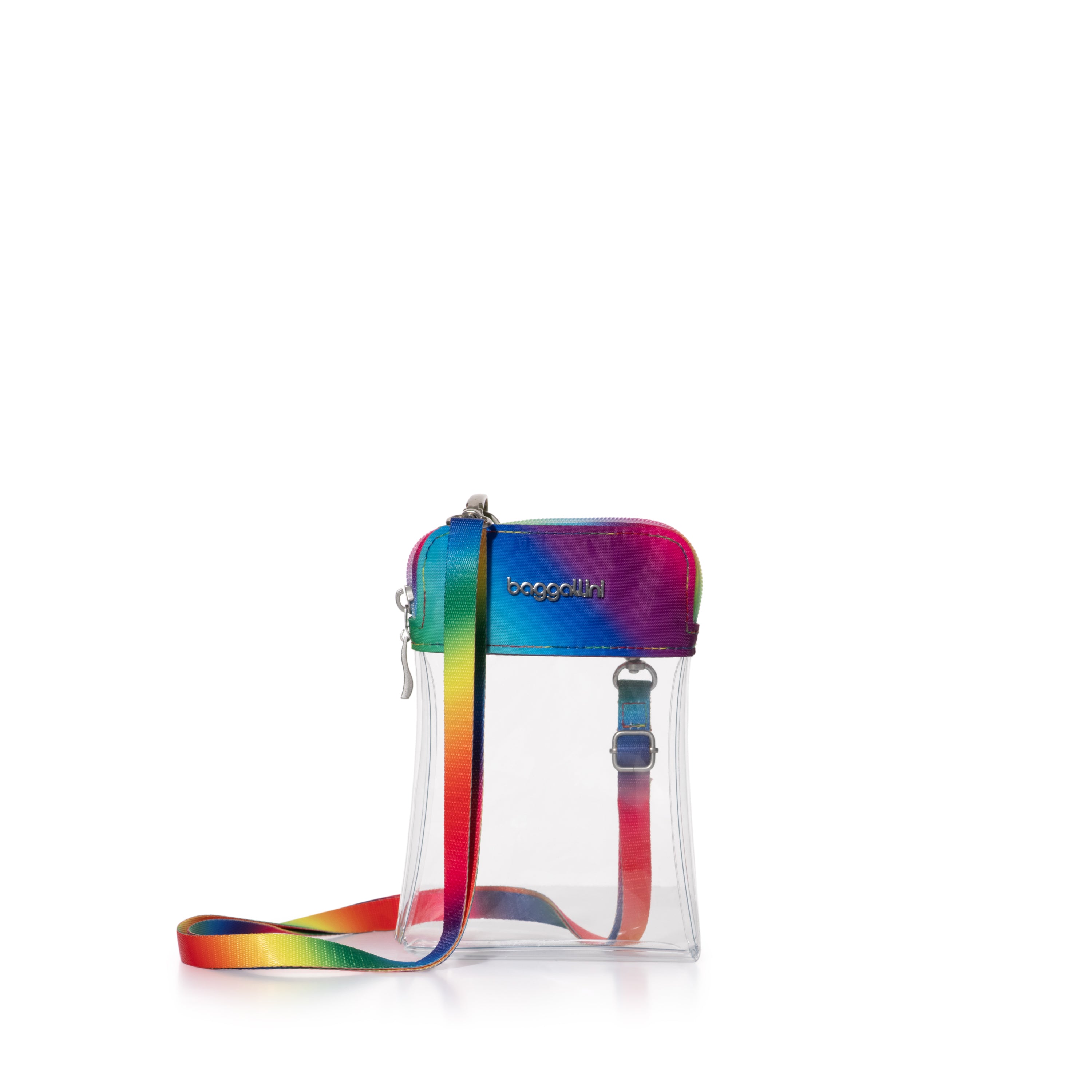 

Baggallini Stadium Clear Bryant сумка через плечо Bag, цвет clear rainbow pride