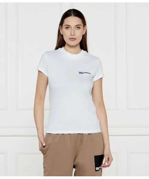 

Футболка Slim fit Karl Lagerfeld Jeans, белый