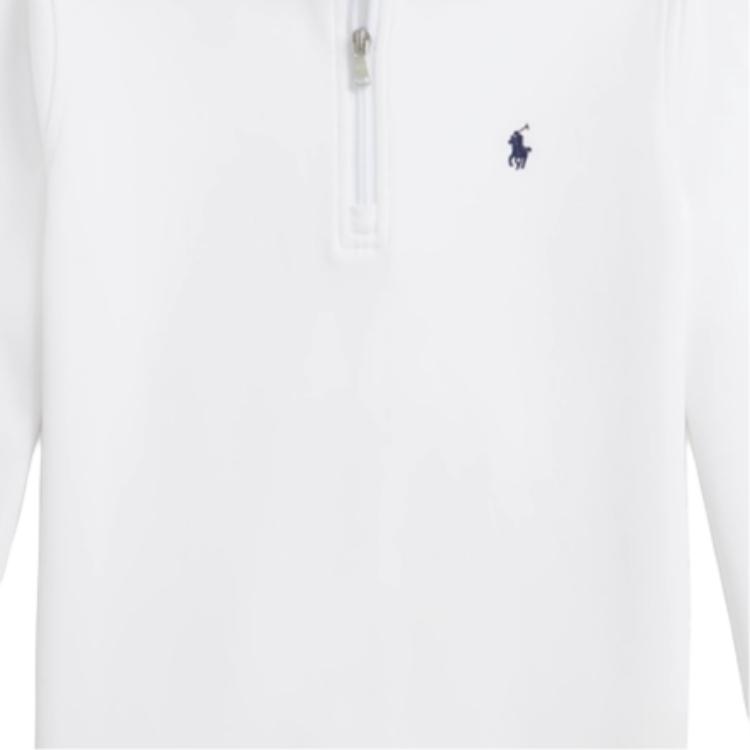 Детские поло Polo Ralph Lauren, белый — фото 4