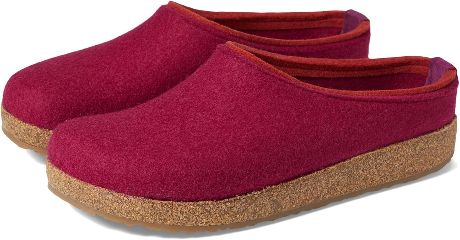 

Тапочки HAFLINGER Kris Felt из шерсти унисекс, Port Terracotta