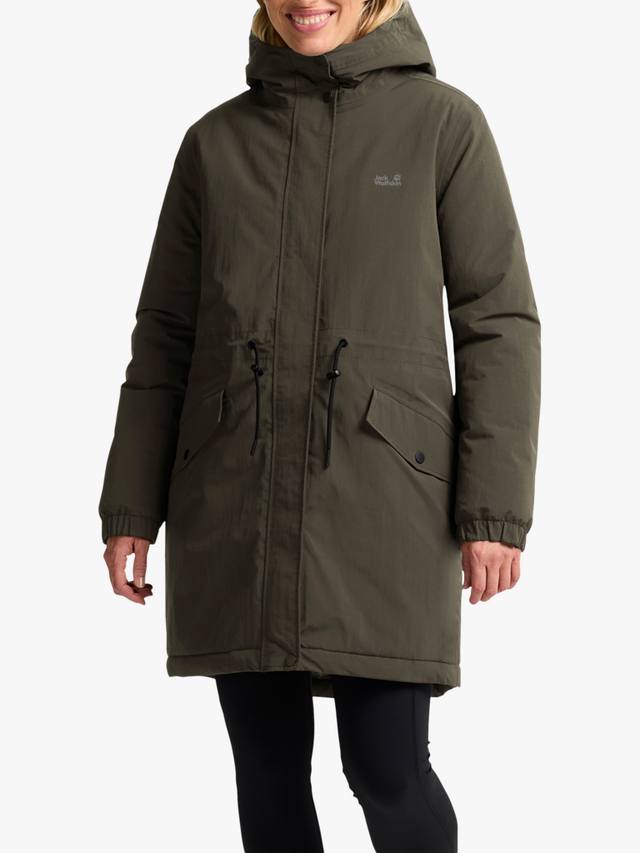 

Парка Chilly Frost Jack Wolfskin, Obsidian Moss