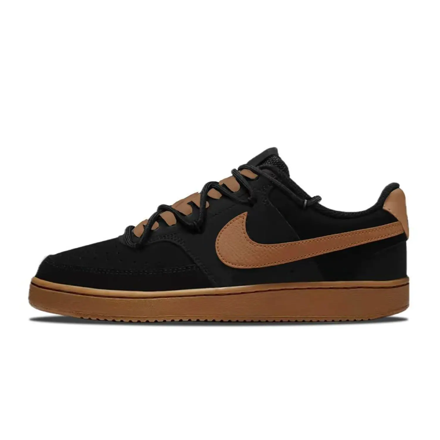

Nike Court Vision 1 Brown Ash устойчивые к истиранию низкие скейтборд кроссовки для мужчин black brown