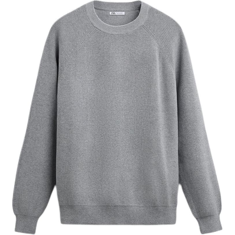 

Трикотаж мужской маркировки серый Zara, цвет Markings grey