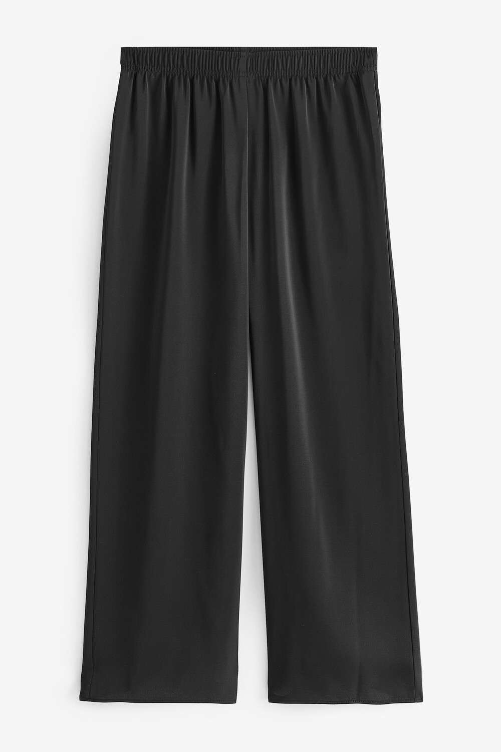 

Миниатюрные атласные брюки на резинке без застежки River Island, черный