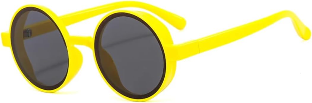 

Популярные модные круглые солнцезащитные очки для женщин в стиле ретро-панк, трендовые мужские солнцезащитные очки с защитой от УФ-излучения UV400 UATXTAU, Yellow Grey