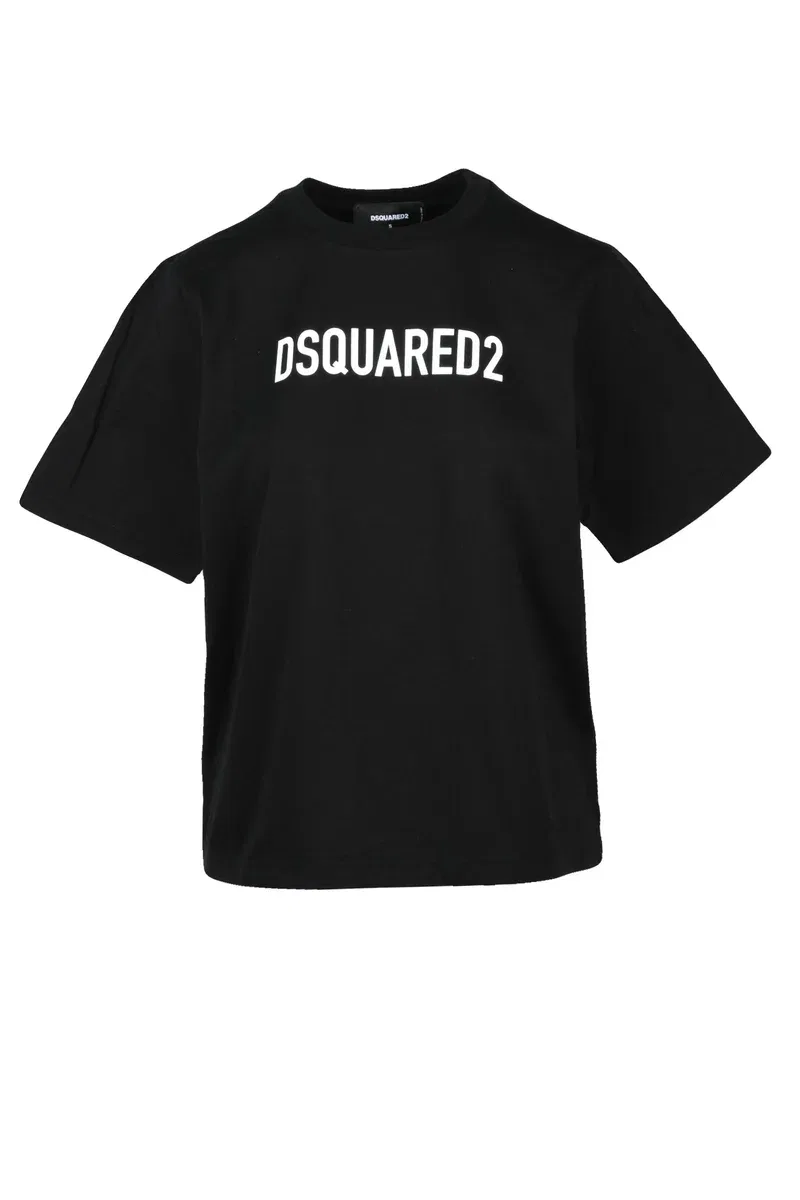 Dsquared2 Футболка с круглым вырезом - черная