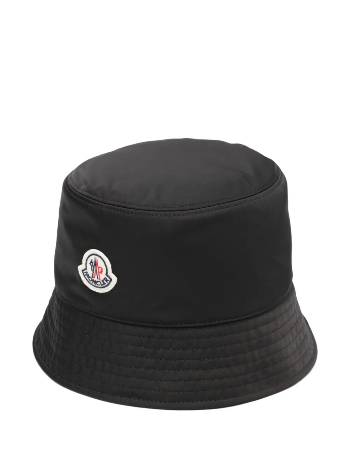 

Панама с нашивкой-логотипом Moncler, черный