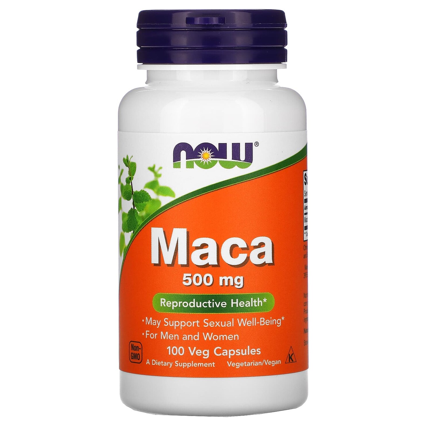 

Now Foods Мака 500 мг 100 вегетарианских капсул