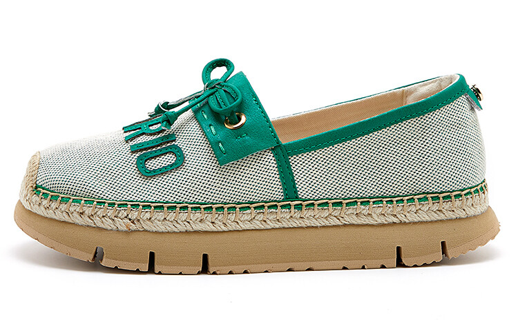 

Туфли женские повседневные Women's Casual Shoes Women's Low-Top Green Joy&Mario