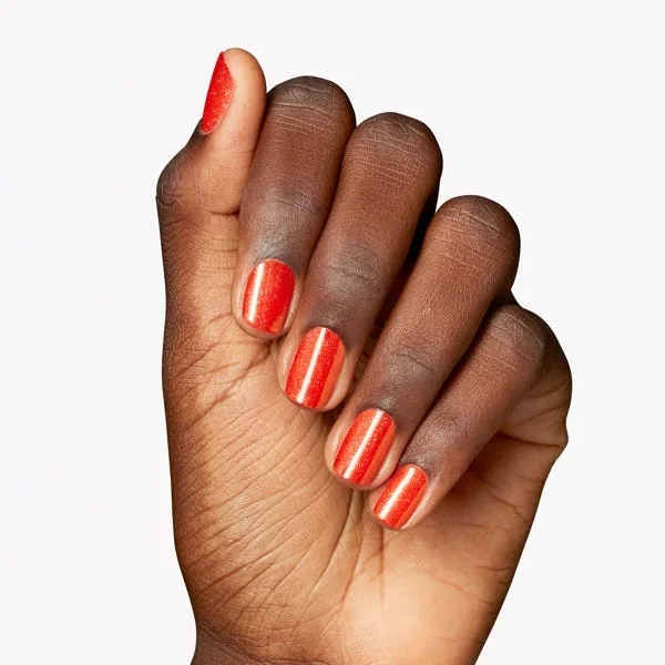Лак для ногтей OPI Infinite Shine, Shock Em Orange — фото 2