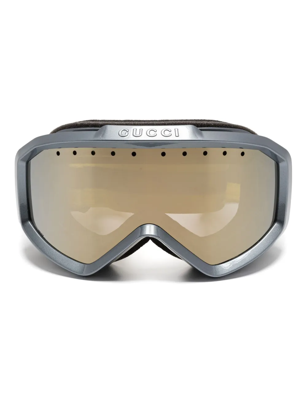 

Лыжная маска с логотипом Gucci Eyewear, серый