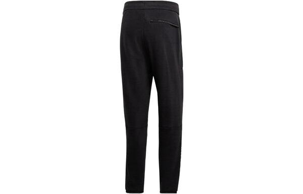 Спортивные штаны Men's adidas Zne Pnt P Fl Solid Color Big Pocket Training Casual Sports Pants/Trousers/Joggers Black, мультиколор — фото 2