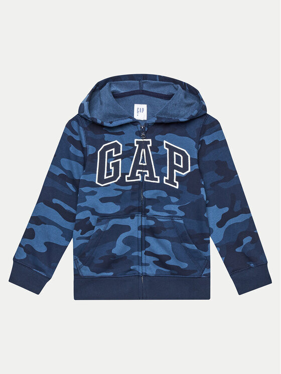 

Толстовка regular fit Gap, синий