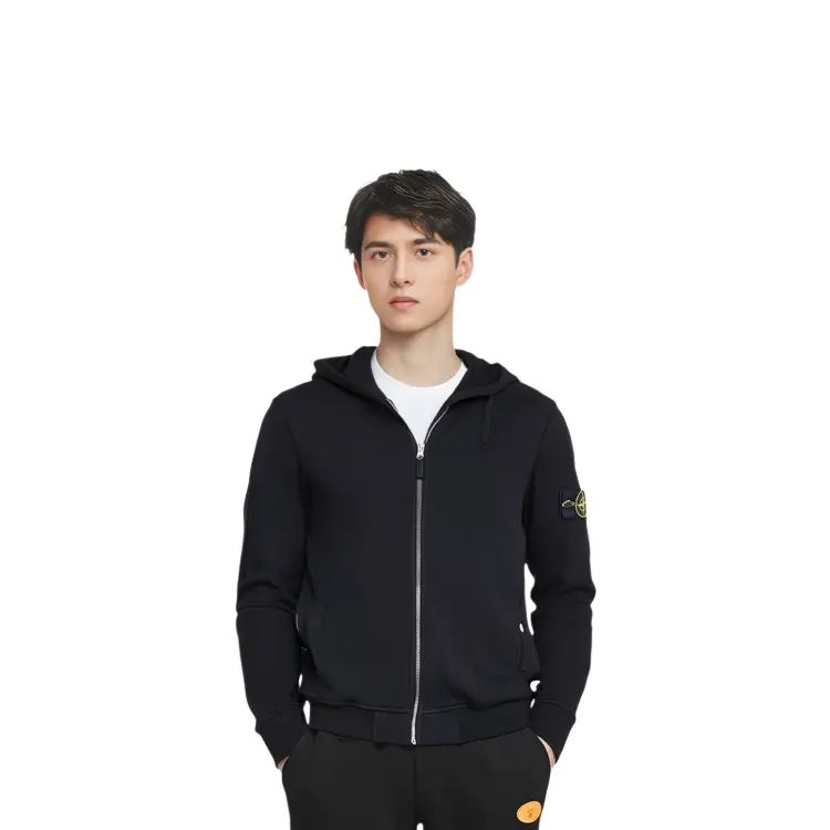 Толстовка мужская Stone Island Unisex, черный — фото 4