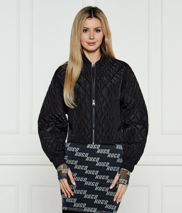 

Куртка-Бомбер полная-1 Relaxed fit Hugo, черный