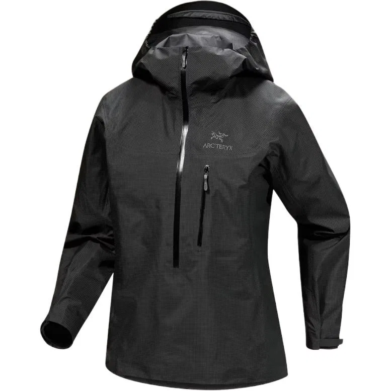 Куртка ветрозащитная Arc'teryx ALPHA SL, водонепроницаемая, ветрозащитная и дышащая, женская Arcteryx, Black