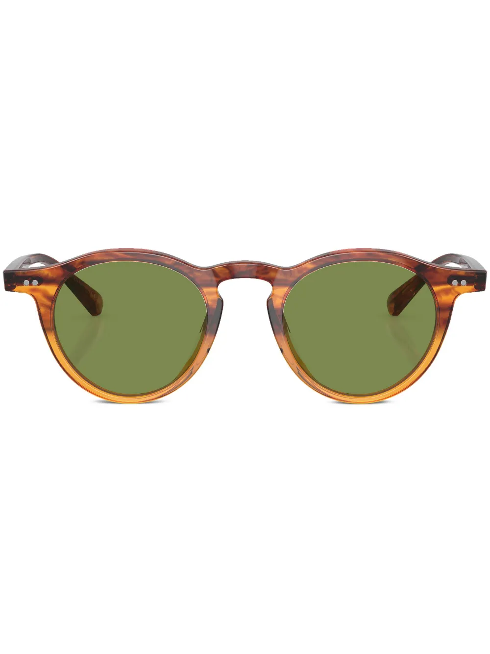 

Солнцезащитные очки Op-13 в круглой оправе Oliver Peoples, коричневый