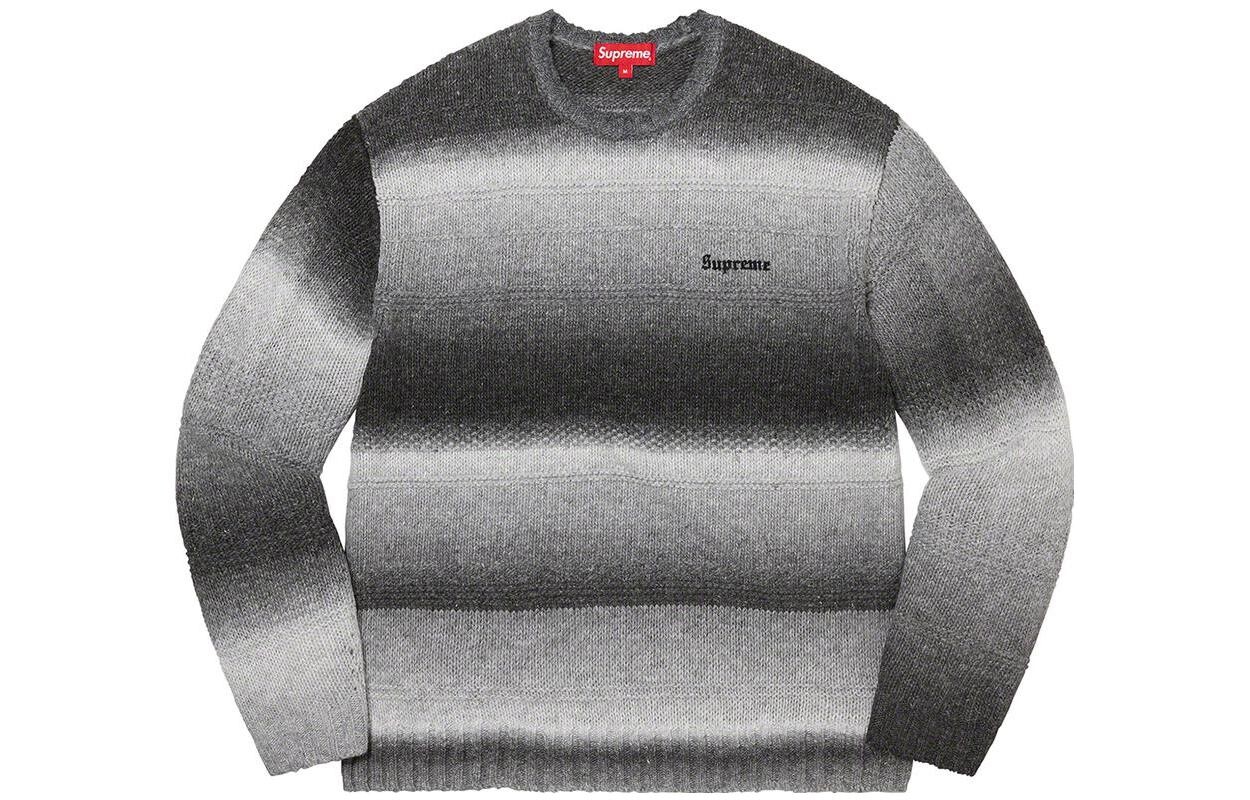 

Свитер Supreme Gradient Stripe, зеленый