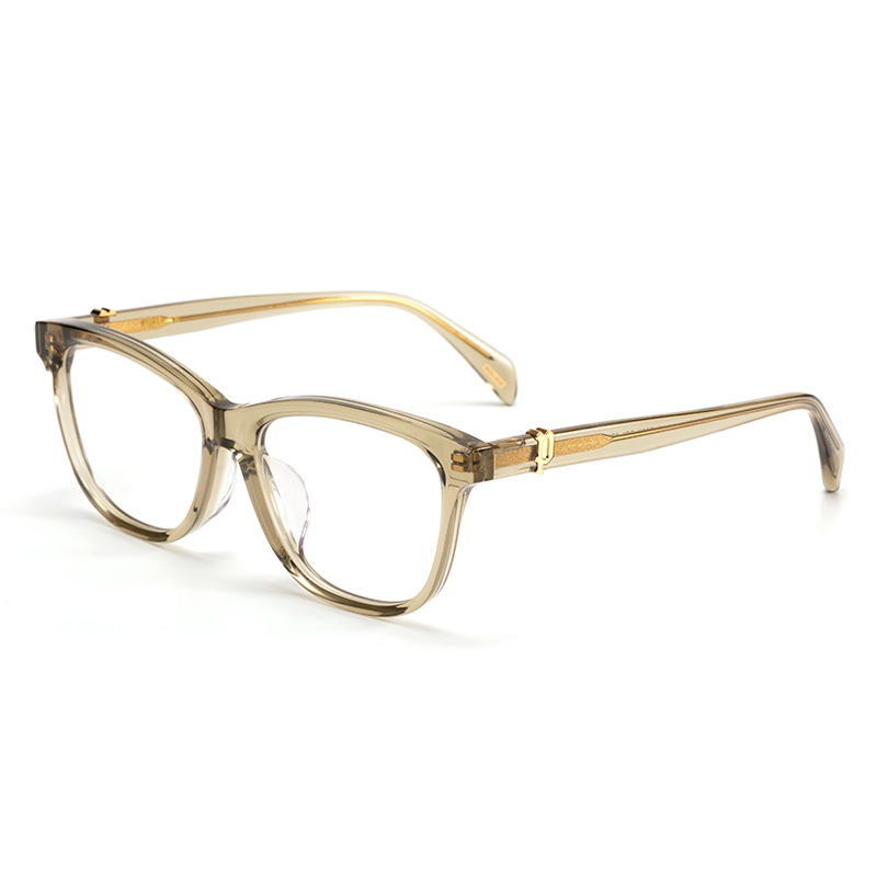 

Police Пластиковая оправа круглые очки Unisex, VPLR38K-07N8/Transparent Light Khaki