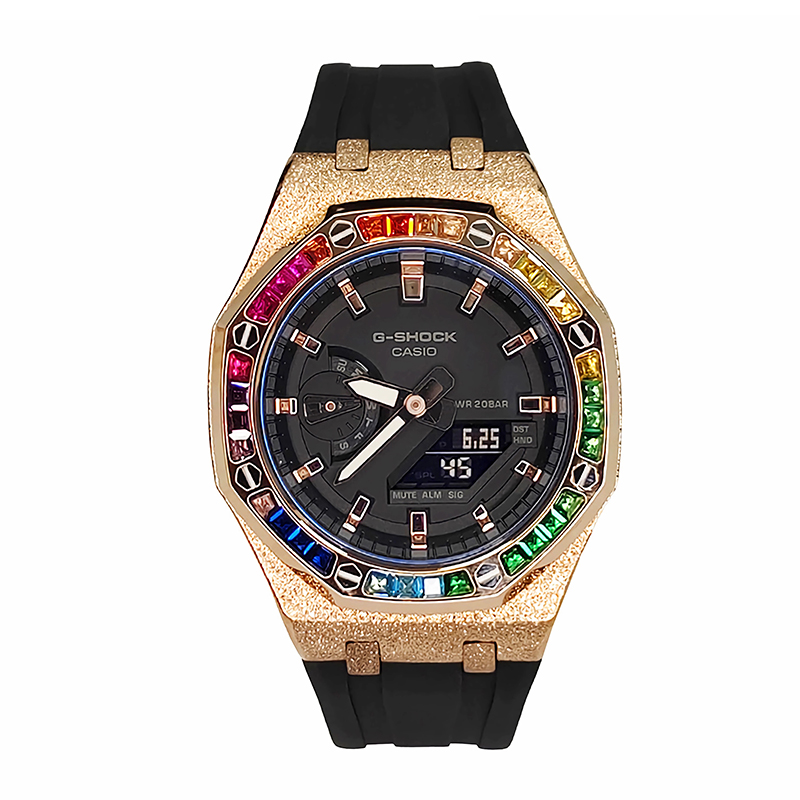 

CASIO Часы Men Liquid Crystal/Analog Dual Display Series 44mm Black Watch