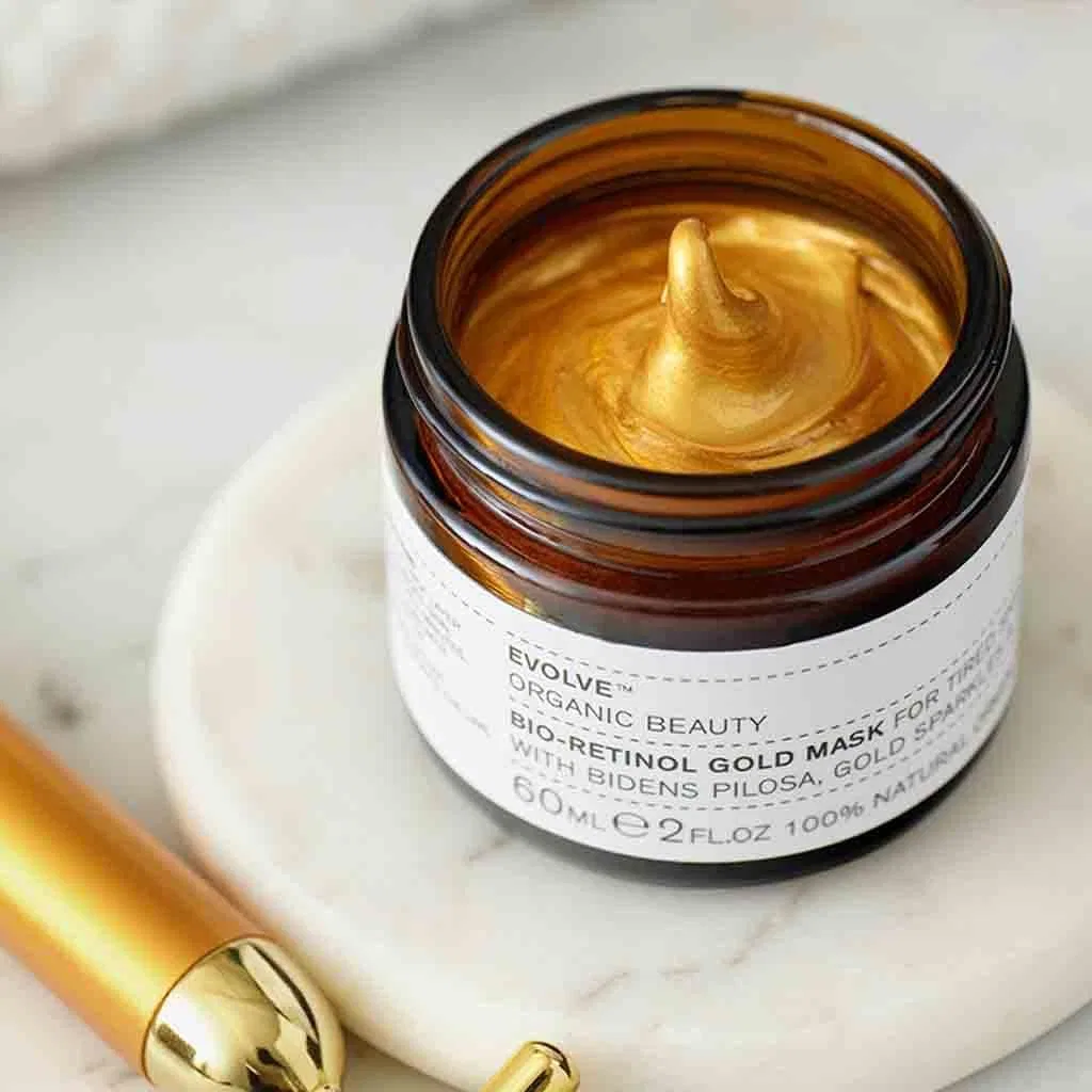 Маска для лица Evolve Organic Beauty — Violetinol Gold Mask, 60 мл — фото 4