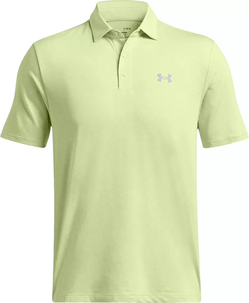 

Мужская жаккардовая футболка-поло Under Armour Playoff 3.0, цвет Retro Green