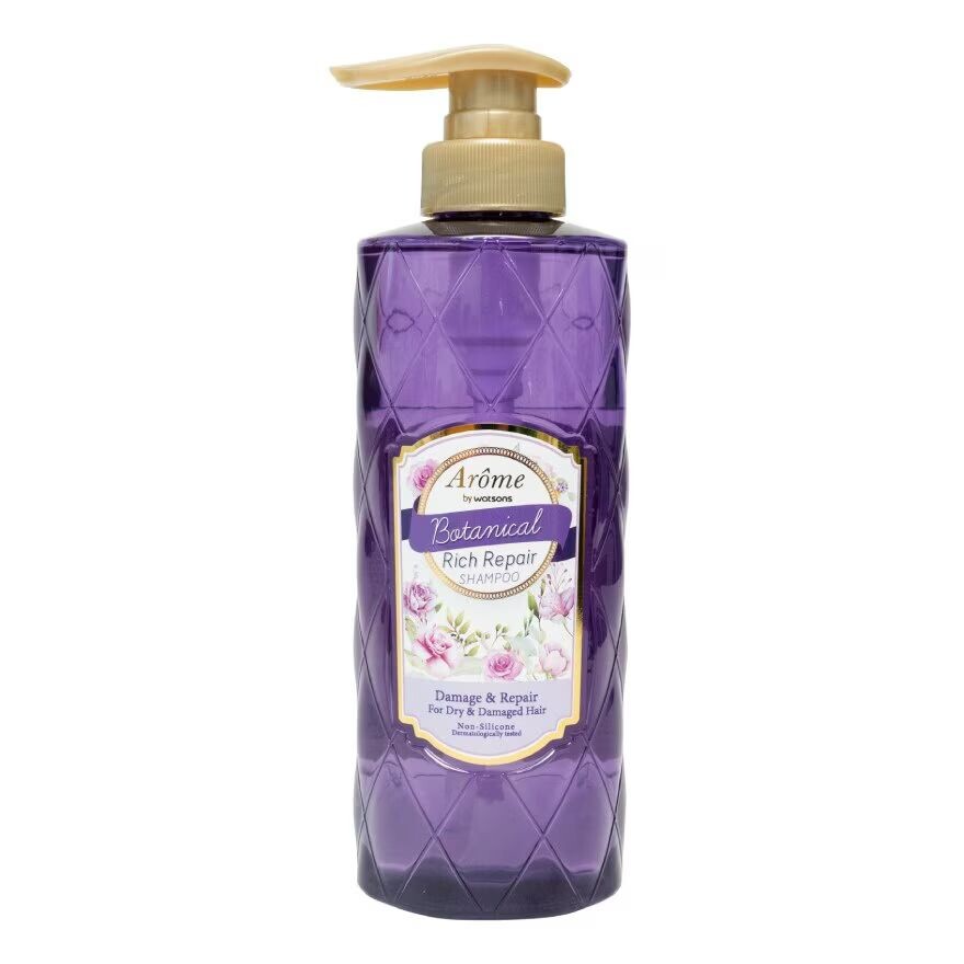 

Arome by Watsons Шампунь Botanical Rich Repair DamageRepair 500мл, Light yellow