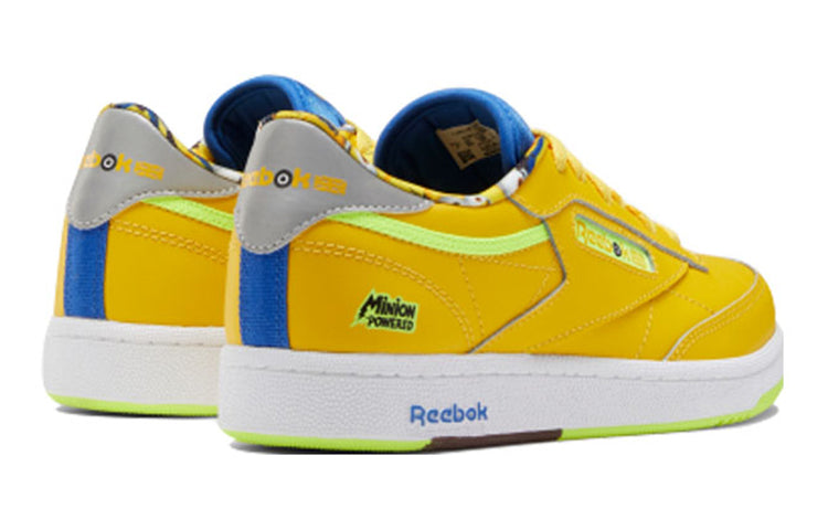 Кеды Reebok Illumination's Minions x Club C 85 J 'Minions', желтый — фото 3