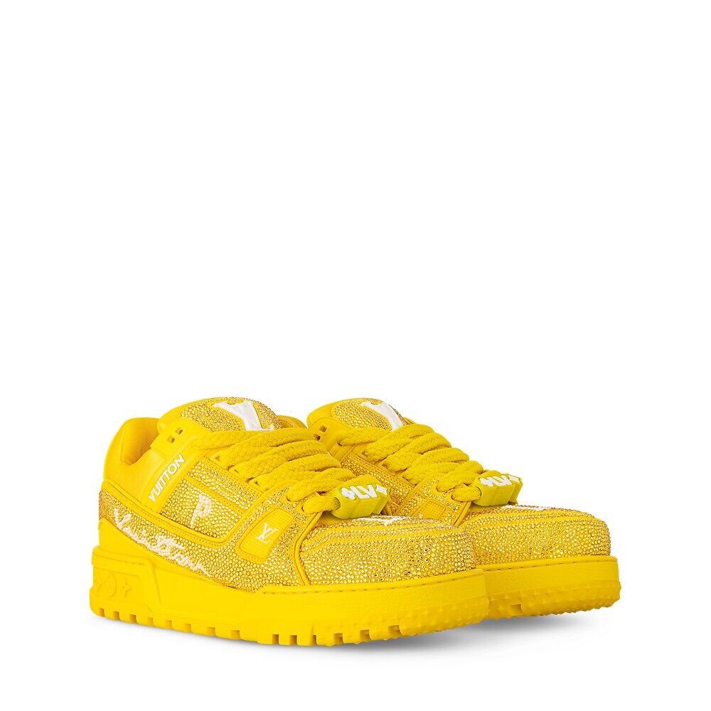 

Кроссовки LV Trainer Maxi Louis Vuitton, желтый