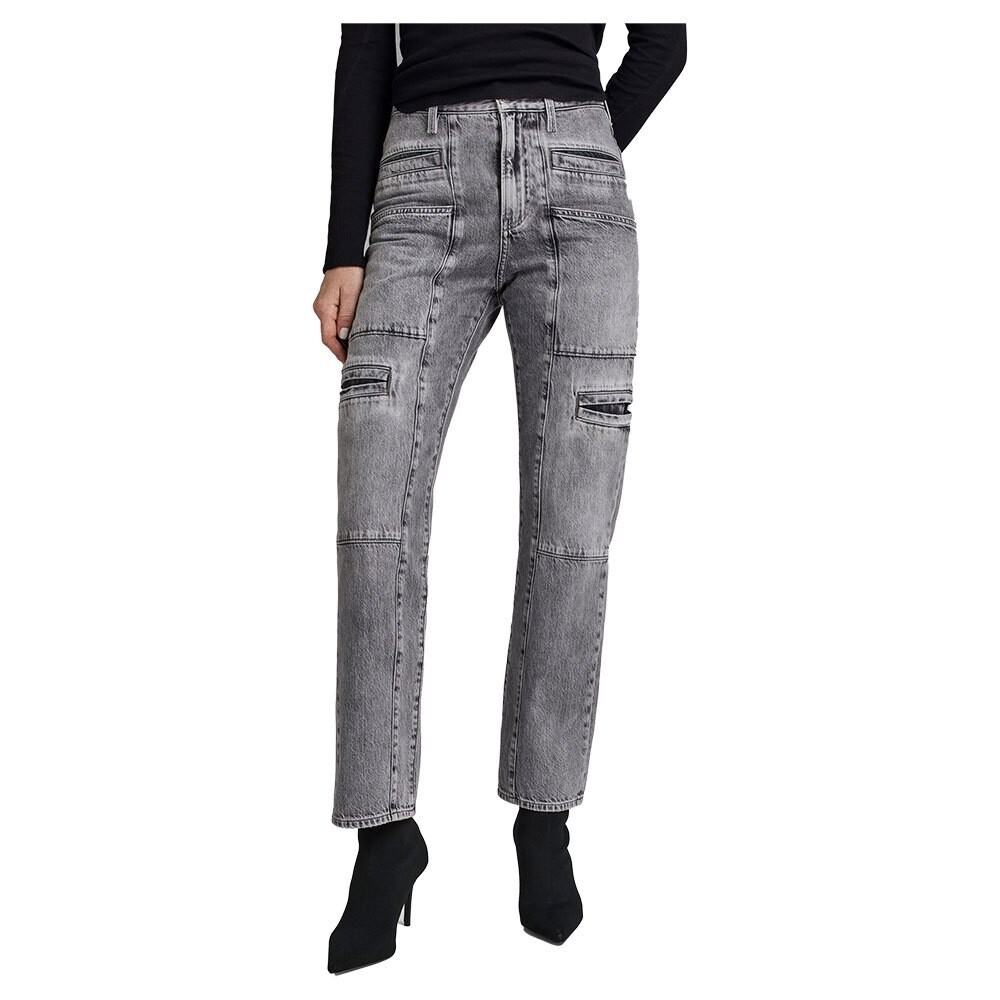 

Джинсы G-Star Viktoria Utility High Straight Fit, серый