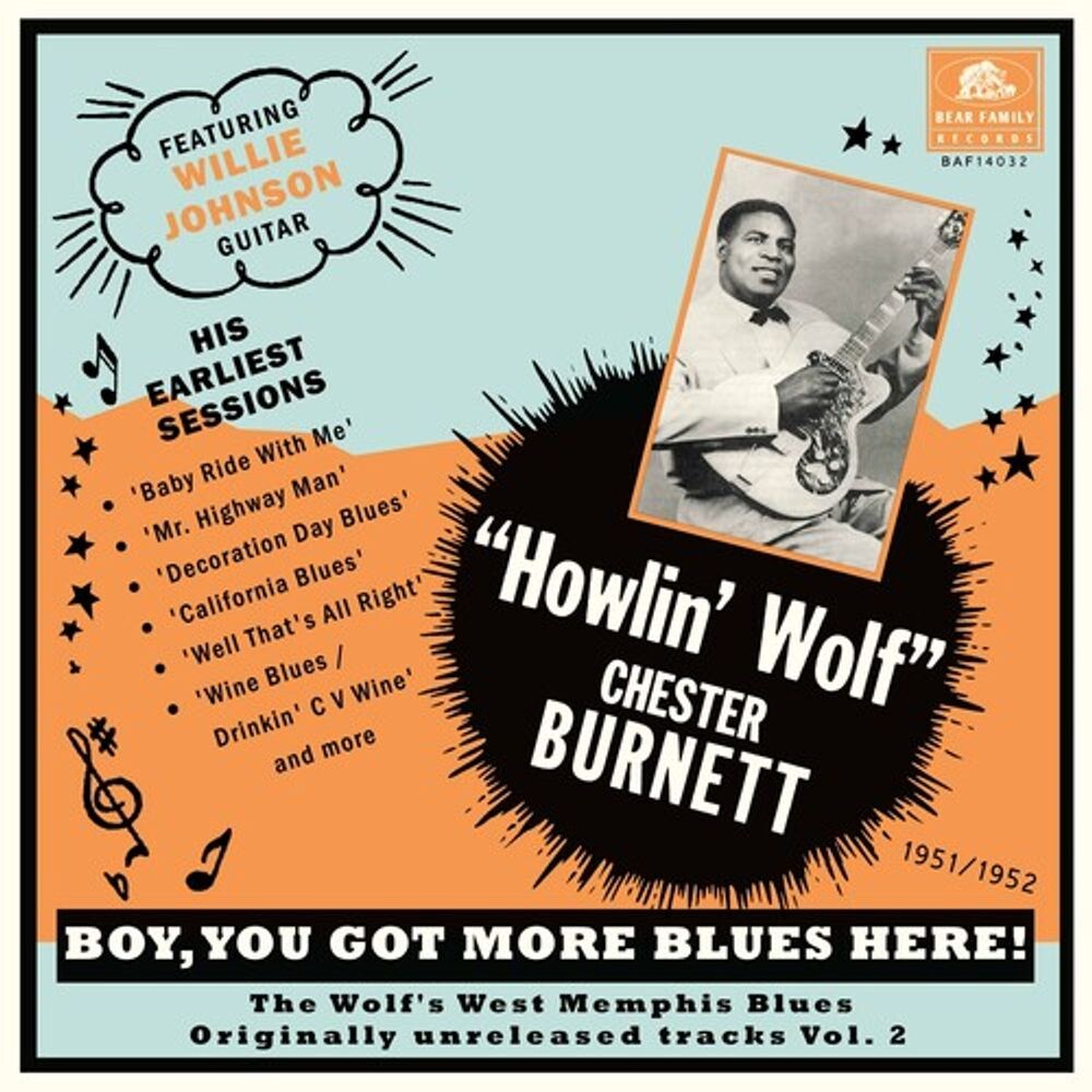 

Виниловая пластинка LP Boy, You Got More Blues Here! (10") - Howlin' Wolf