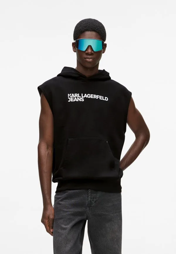 

Свободная толстовка с логотипом Karl Lagerfeld Jeans, Black, Черный, Свободная толстовка с логотипом Karl Lagerfeld Jeans, Black