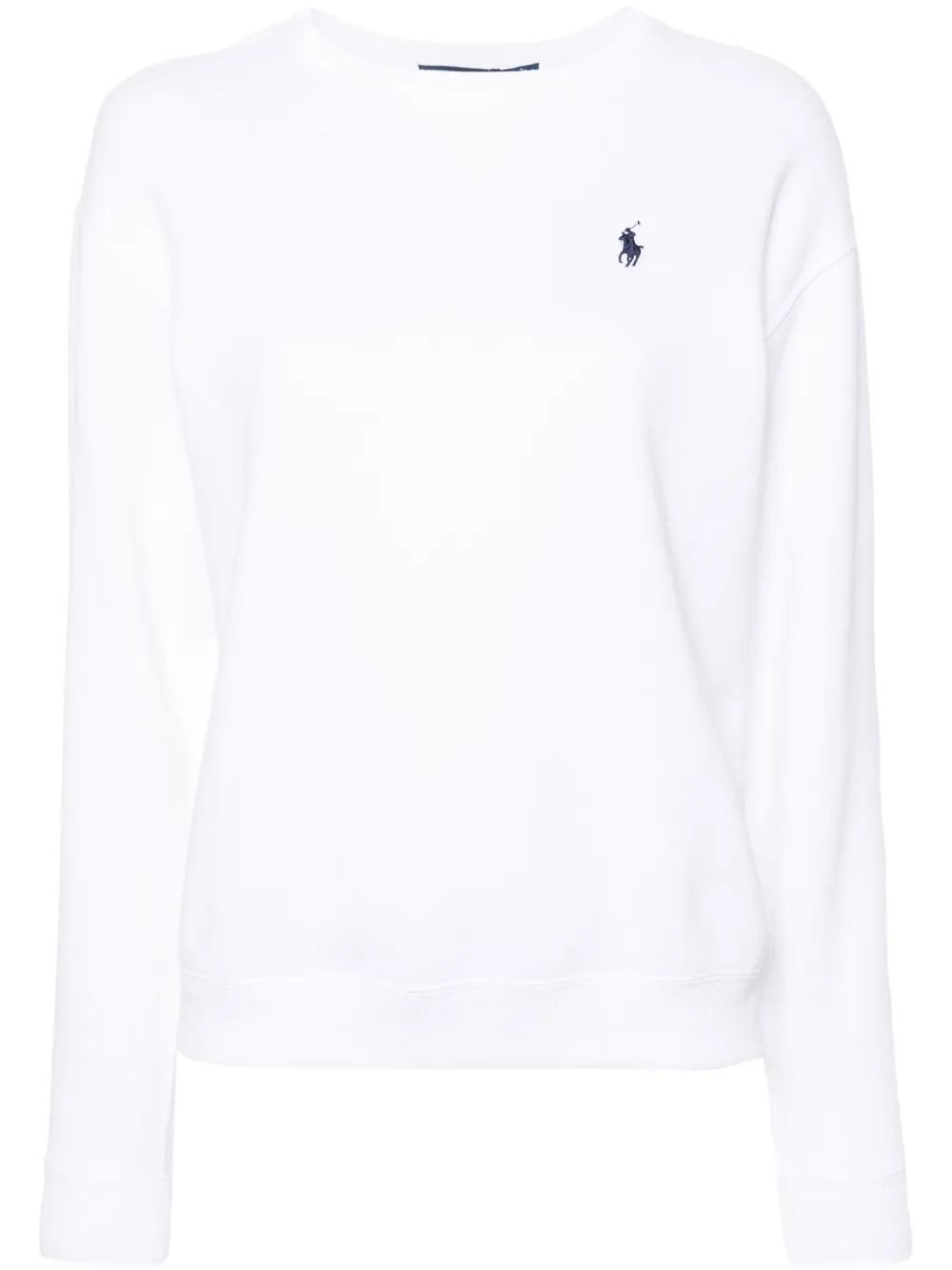 

Толстовка из джерси с вышитым логотипом POLO RALPH LAUREN, белый