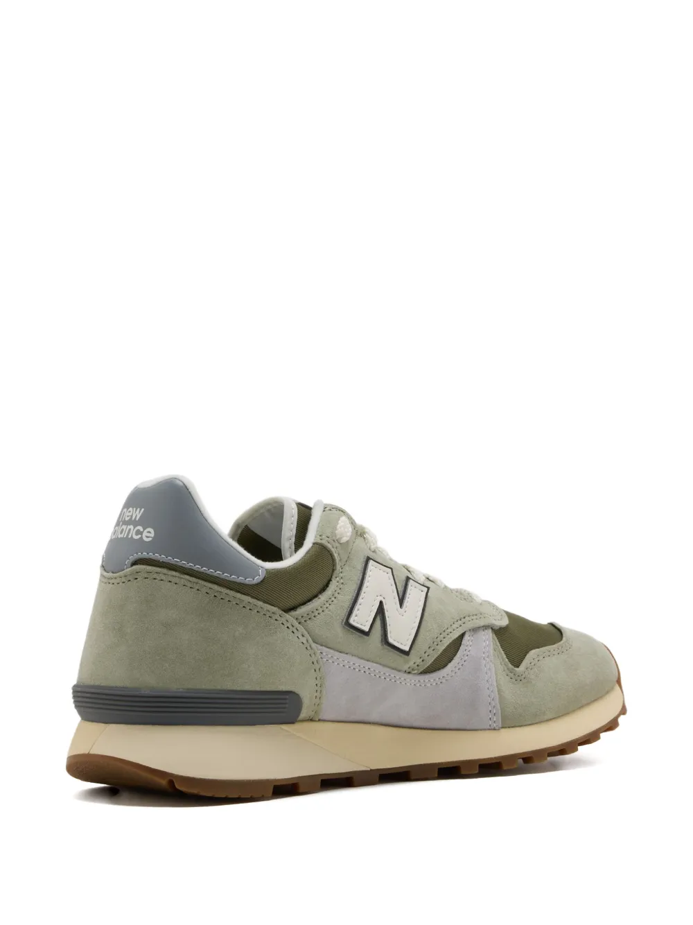 475 замшевые кроссовки NEW BALANCE, зеленый — фото 4