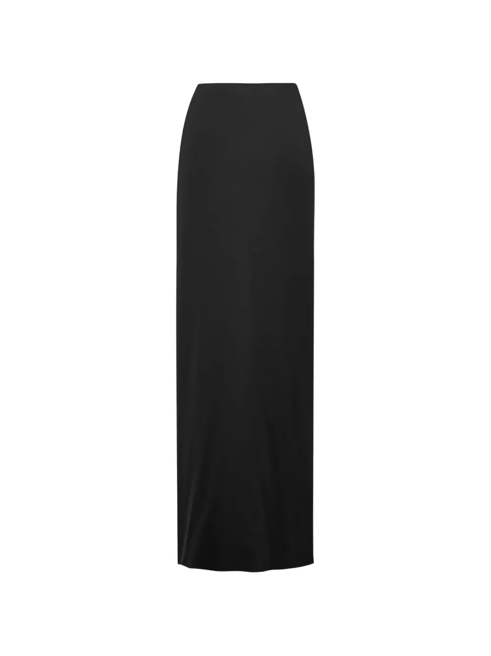 Длинная юбка с завязанным бантом Saint Laurent, черный — фото 2