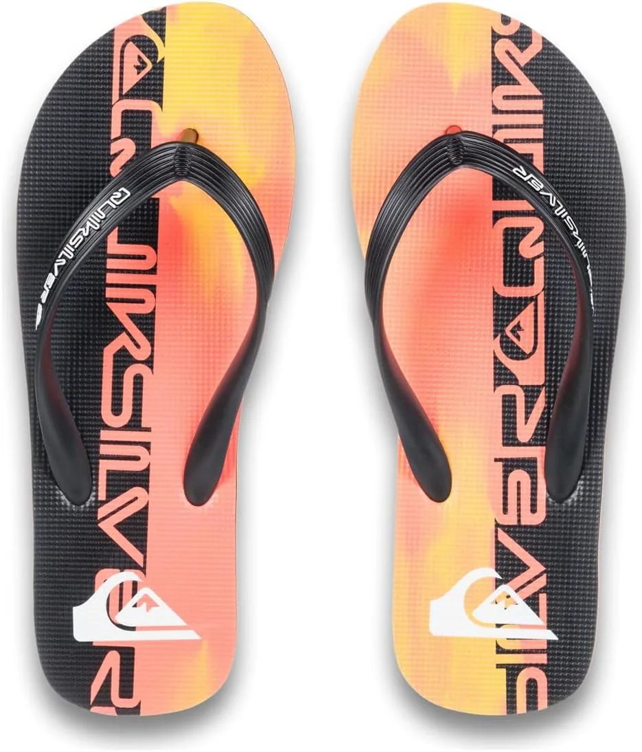 Мужские вьетнамки Quiksilver, коралл — фото 3