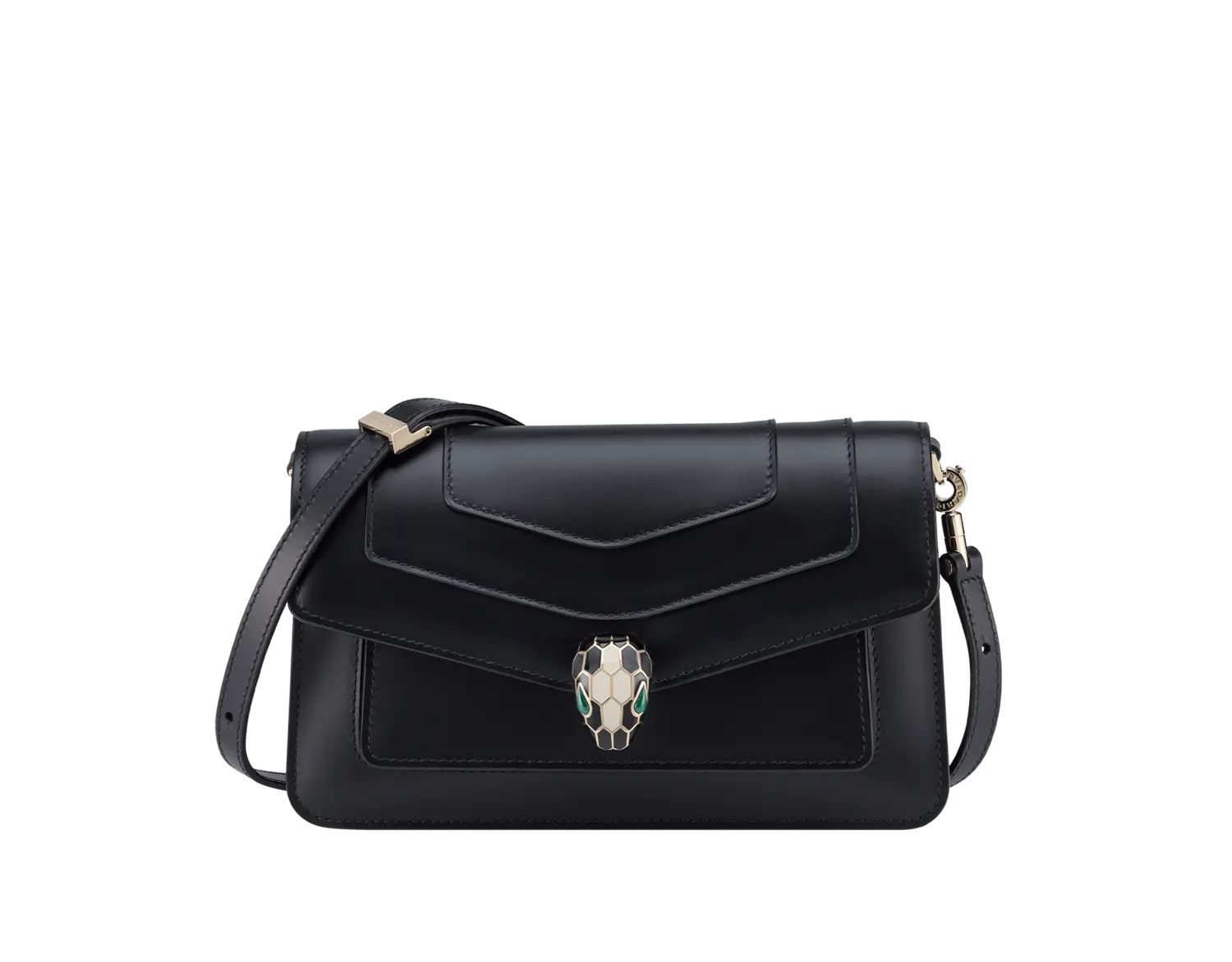 

Сумка Serpenti forever с востока на запад Bvlgari, черный