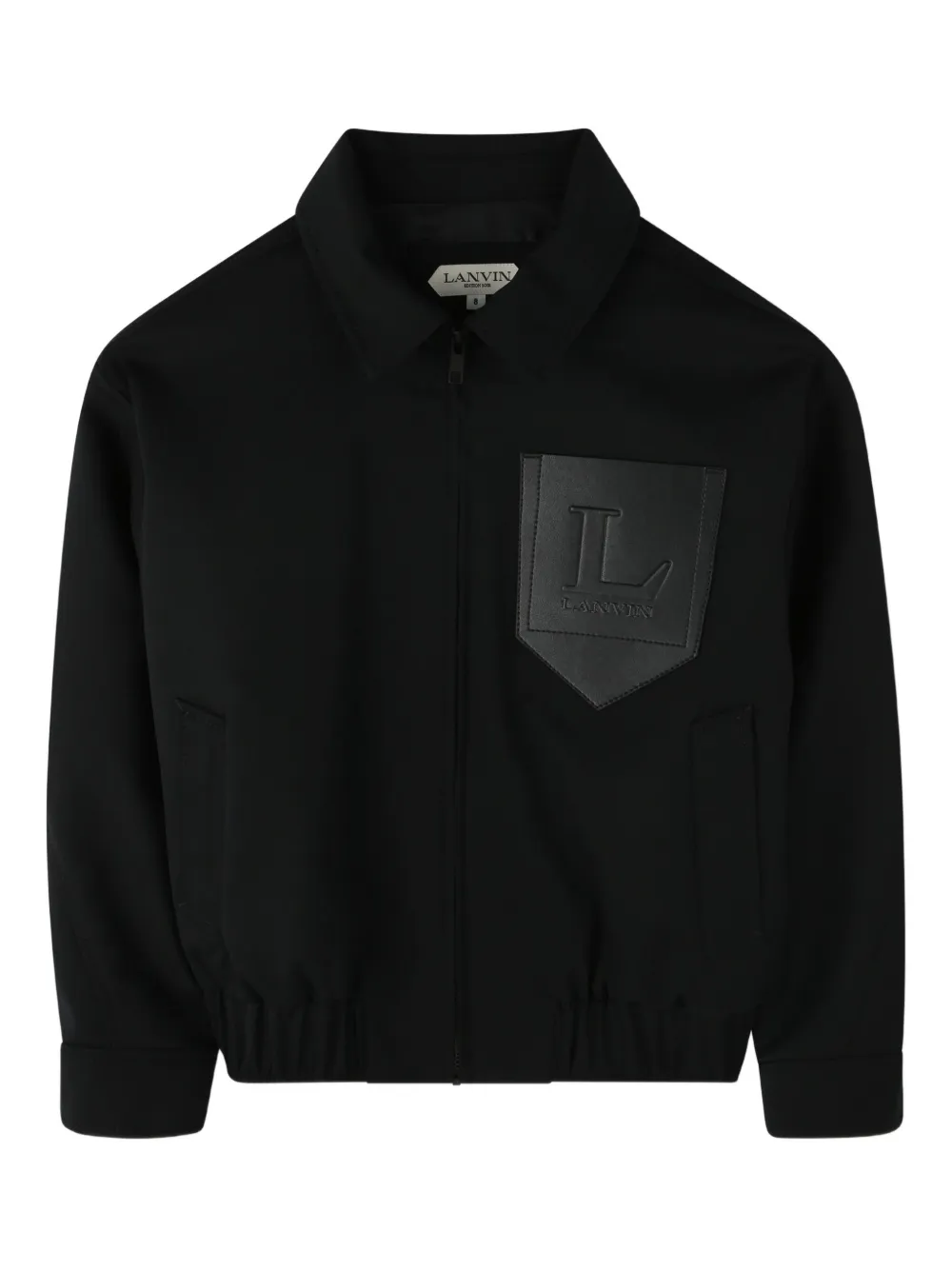 

Куртка на молнии Lanvin Enfant, черный