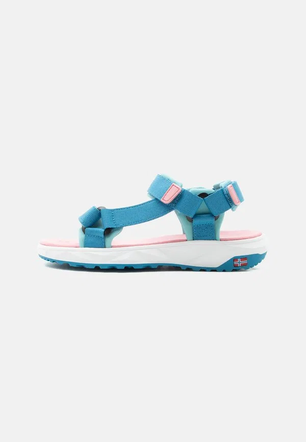 Детские прогулочные сандалии lysefjord Trollkids, Harbor Blue/Aqua Haze/Peony Rose