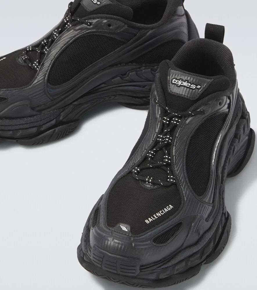 Кроссовки Triple S.2 Balenciaga, черный — фото 3
