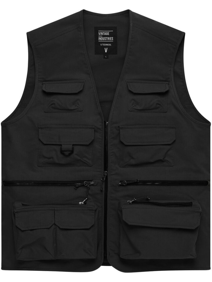 

Жилет Vintage Industries, черный