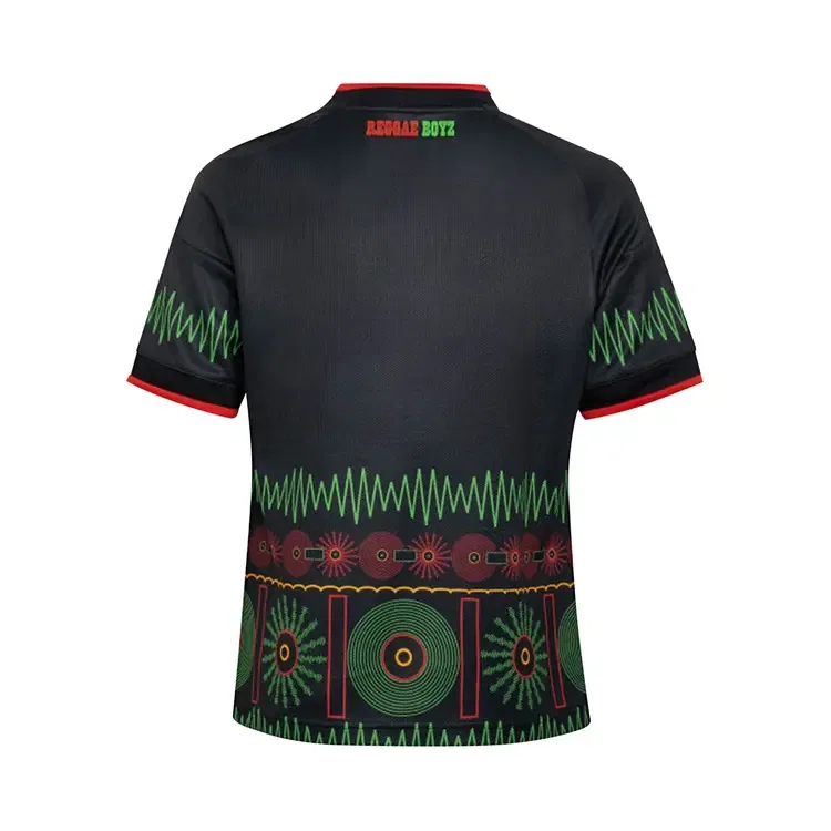 Футболка Adidas Jamaica 26 x Bob Marley Away Jersey, черный — фото 2