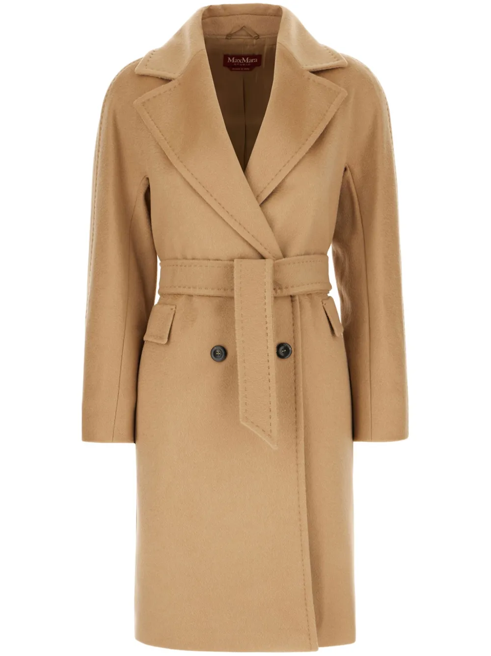

Тренч с поясом MAX MARA, нейтральный